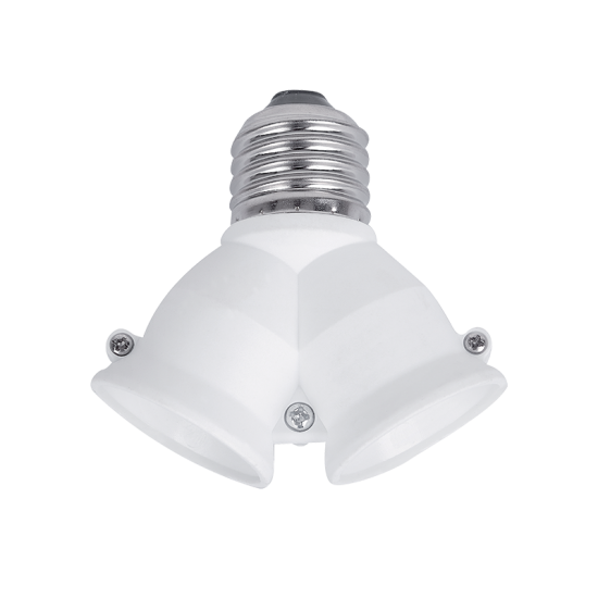 ADAPTOR DULIE 1XE27 LA 2XE27 ADAPTOR DULIE 1XE27 LA 2XE27