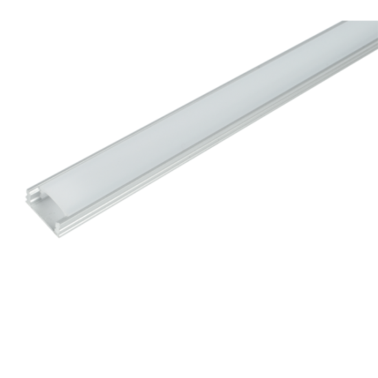 PROFIL DIN ALUMINIU CU CAPAC PVC ELM718/1-1000 1M PROFIL DIN ALUMINIU CU CAPAC PVC ELM718/1-1000 1M