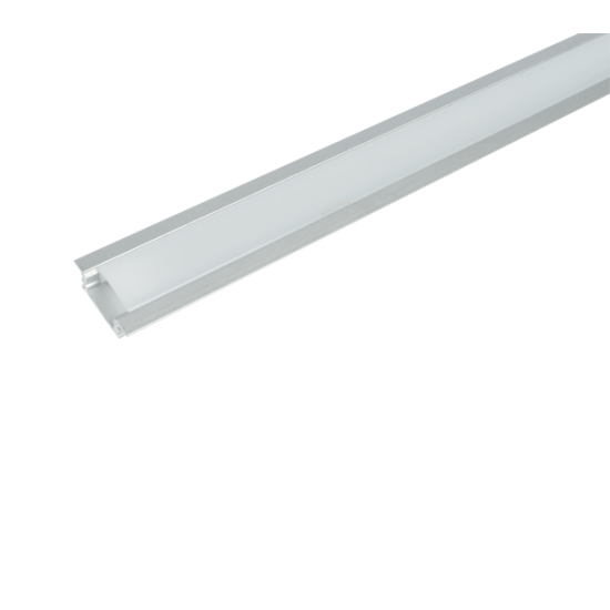 PROFIL DIN ALUMINIU CU CAPAC PVC ELM718/2-2000 PROFIL DIN ALUMINIU CU CAPAC PVC ELM718/2-2000