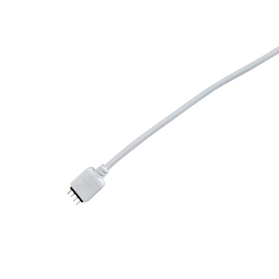 CONECTOR 4PINI CU CABLU 20CM ALB CONECTOR 4PINI CU CABLU 20CM ALB