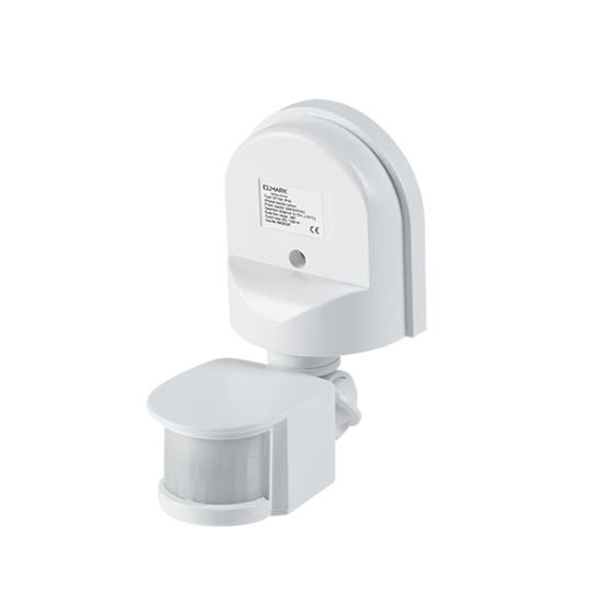 SENZOR DE LUMINA SI MISCARE ST10A 180° IP44 ALB