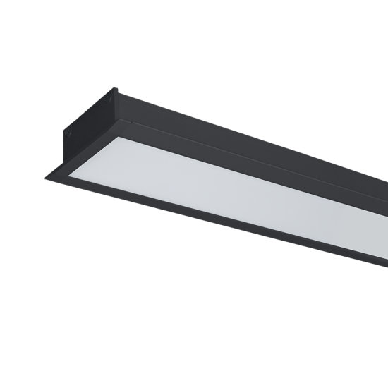 PROFIL LED INCASTRAT S48 32W 4000K 1500MM NEGRU+KIT EMERGENTA PROFIL LED INCASTRAT S48 32W 4000K 1500MM NEGRU+KIT EMERGENTA