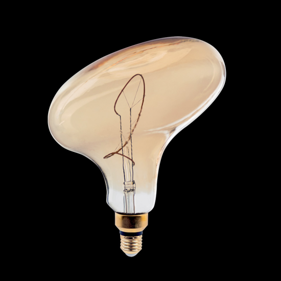 LED VINTAGE DIMMABLE LAMP UFO 4W E27 2000K GOLD LED VINTAGE DIMMABLE LAMP UFO 4W E27 2000K GOLD