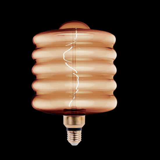 LED VINTAGE DIMMABLE LAMP 8W E27 2000K Ф180 GOLD LED VINTAGE DIMMABLE LAMP 8W E27 2000K Ф180 GOLD