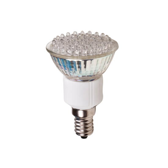 Bec cu leduri LED60 E14,3W,230V lumina calda Bec cu leduri LED60 E14,3W,230V lumina calda