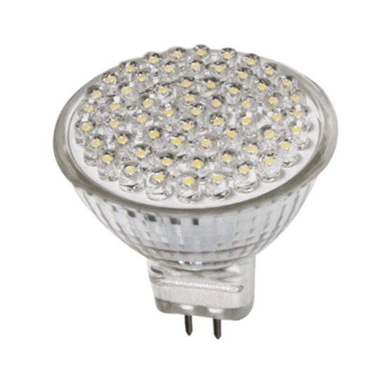 Bec cu leduri LED45 GU5.3,2.5W,12V lumina calda Bec cu leduri LED45 GU5.3,2.5W,12V lumina calda