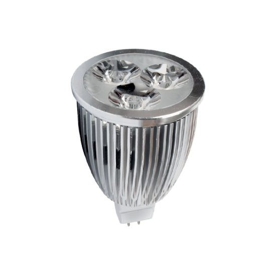 Bec cu leduri LED3 GU5.3, 6W, 12V lumina rece Bec cu leduri LED3 GU5.3, 6W, 12V lumina rece