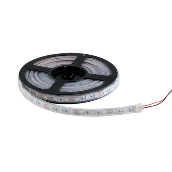 BANDA LED LED300 5050 12V/DC IP65 60PCS/1M LUMINA CALDA BANDA LED LED300 5050 12V/DC IP65 60PCS/1M LUMINA CALDA