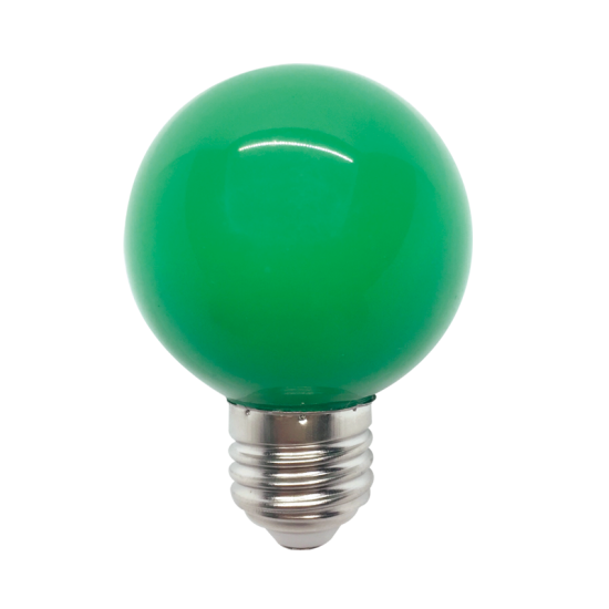 BEC LED GLOB G45 3W E27 VERDE