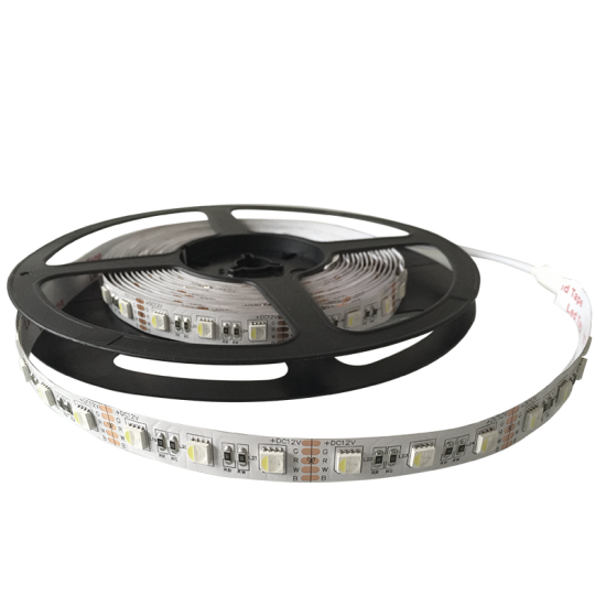 BANDA LED 5050 14,4W/M 12V/DC IP20 60BUC/M RGBW BANDA LED 5050 14,4W/M 12V/DC IP20 60BUC/M RGBW