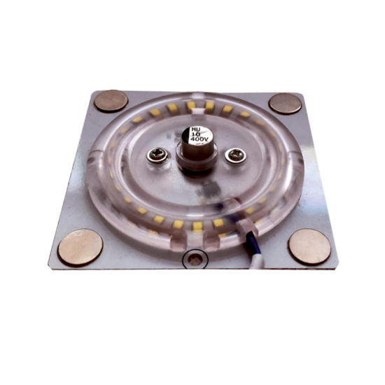 LED MODULE WITH MAGNET SMD2835 12W 3000K 63x63mm LED MODULE WITH MAGNET SMD2835 12W 3000K 63x63mm