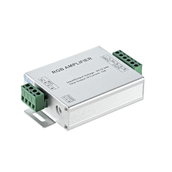 AMPLIFICATOR PENTRU BANDA LED RGB 12V 12A AMPLIFICATOR PENTRU BANDA LED RGB 12V 12A