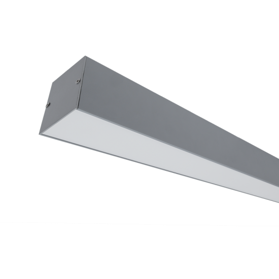 PROFIL LED APARENT S48 32W 4000K 1500MM GRI