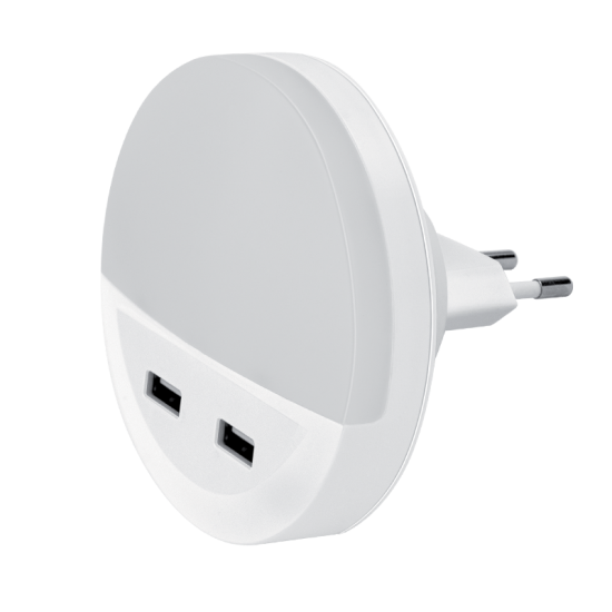 LAMPA VEGHE 2XUSB PORT 0.5W LUMINA 4000K LAMPA VEGHE 2XUSB PORT 0.5W LUMINA 4000K