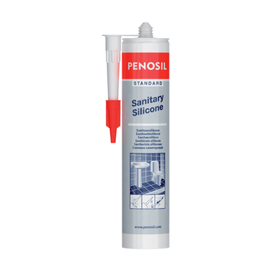 PENOSIL SANITARY SILICONE WHITE 280ML PENOSIL SANITARY SILICONE WHITE 280ML