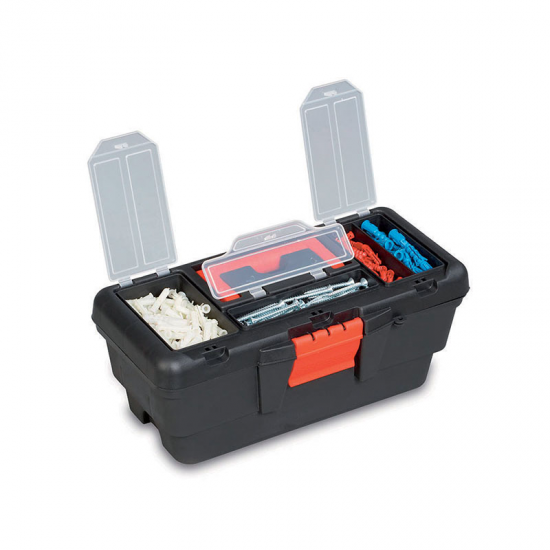 PLASTIC TOOL BOX WITH ORGANIZER 22 PLASTIC TOOL BOX WITH ORGANIZER 22