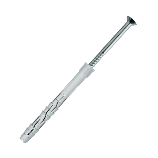 FRAME FIXINGS PLUGS WITH SCREWS 10x120mm, PA6 FRAME FIXINGS PLUGS WITH SCREWS 10x120mm, PA6