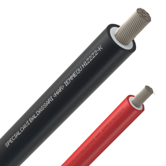 SOLAR CABLE  H1Z2Z2-K 0.6/1KV 1X4.00MM2 BLACK