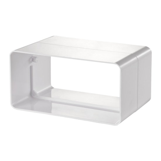 CONECTOR PVC PENTRU CONDUCTA DE AERISIRE PLATA 515 /KS/ CONECTOR PVC PENTRU CONDUCTA DE AERISIRE PLATA 515 /KS/